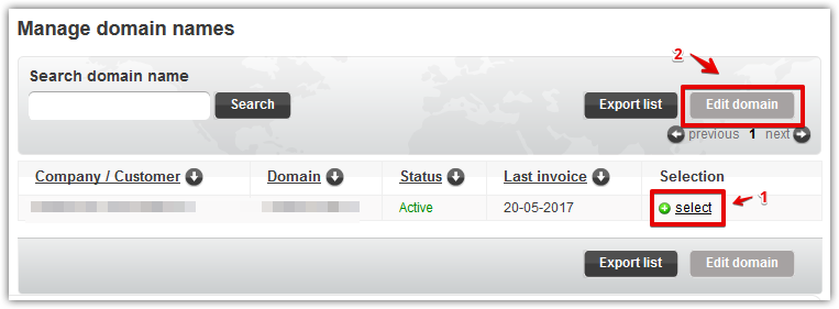 Access DNS on Domein-Registreren