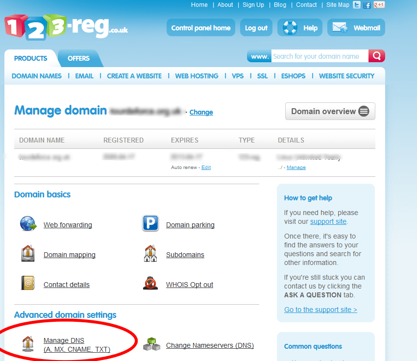 Create A SPF Record On 123 reg Mail tester