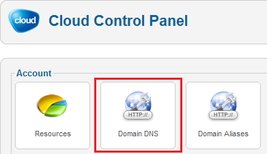 Domain DNS link