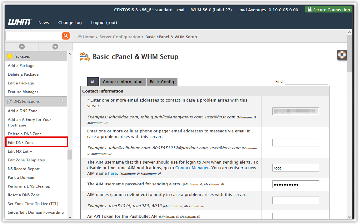 Create A SPF Record On WHM Web Host Manager Mail tester